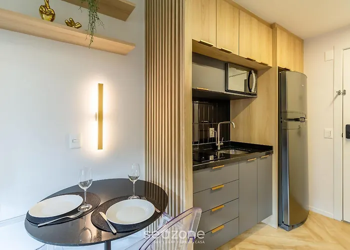 Apartamento De Luxo E Sofisticado C/ Garagem Lbo203 *